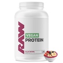 RAW Vegan蛋白粉,Acai Bowl - 20g 植物蛋白粉和加固维生素促进肌肉生长和恢复 - 低脂肪,低碳,天然裂纹和甜化 - 25种服务
