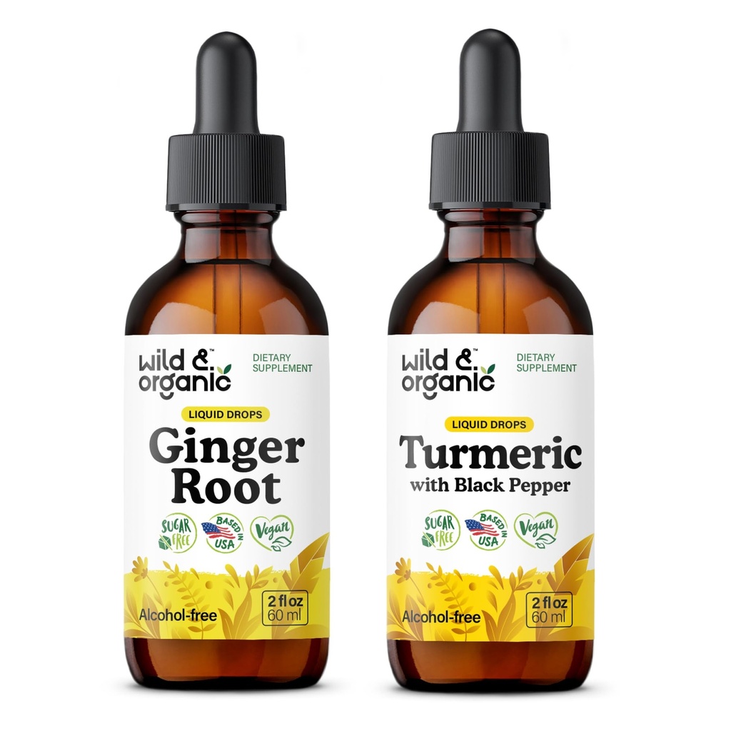 姜根叮当 2 fl oz & Turmeric叮当 2 fl oz