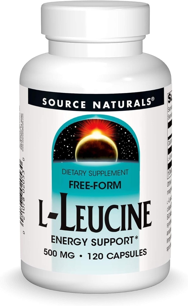 来源:天然L-Leucine,500毫克,120卡普勒