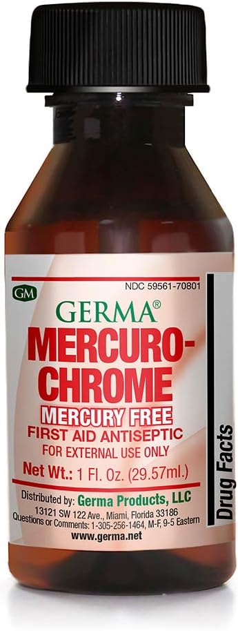 Germa Mercuro-chrome 汞免费急救