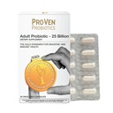 女性和男性的日常Probiotic + 25亿 CFU 含酸性op + Bifidus → 消化和免疫支持 + 蔬菜,无葡萄糖,无乳糖 + 30 Capsules