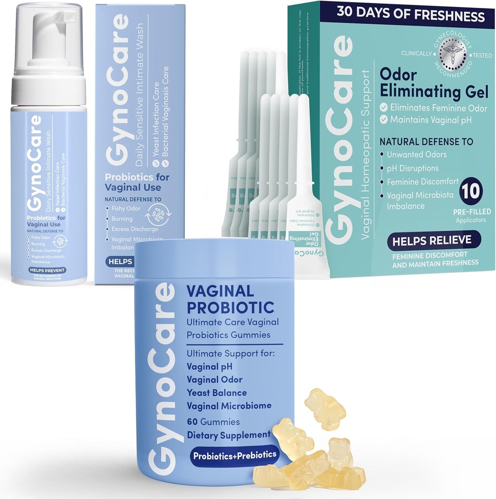 Terromed Just thinkt Complant Compline Wellness Bundle – 三重支持pH平衡,臭味控制和亲密健康