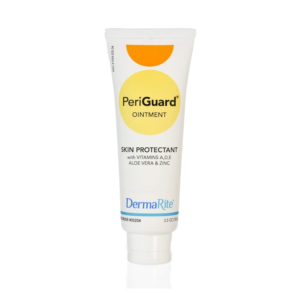 DermaRite的PeriGuard膏皮保护剂 - 维生素A,D,E,Aloe Vera & Zinc,Goes on Clear,易移除 - 3.5 oz. 管, 2 个数