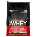 最佳营养金标准 100% Whey蛋白粉 香草冰汁 10英镑(包装 May Vary)