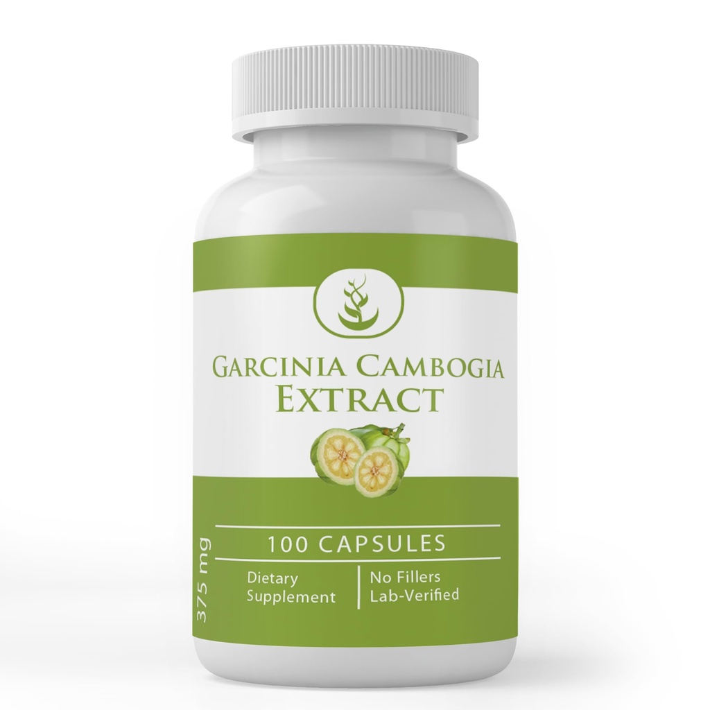 Garcinia Cambogia, (100 Capsules) 永远纯净, 无添加剂或填充剂, 实验室验证