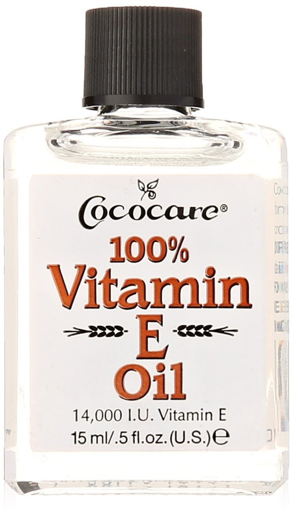 COCOCARE 100% 维生素E 石油,14000 I.U.,0.5 Fl Oz - 皮肤摩擦剂和抗氧化剂保护