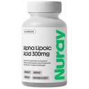 Nuray Alpha Lipoic Acid 300mg - 健康衰老的抗氧化剂补充剂,支持能源生产,适当的神经功能,代谢-60 蔬菜卡普苏莱斯,无糖饮食补充剂