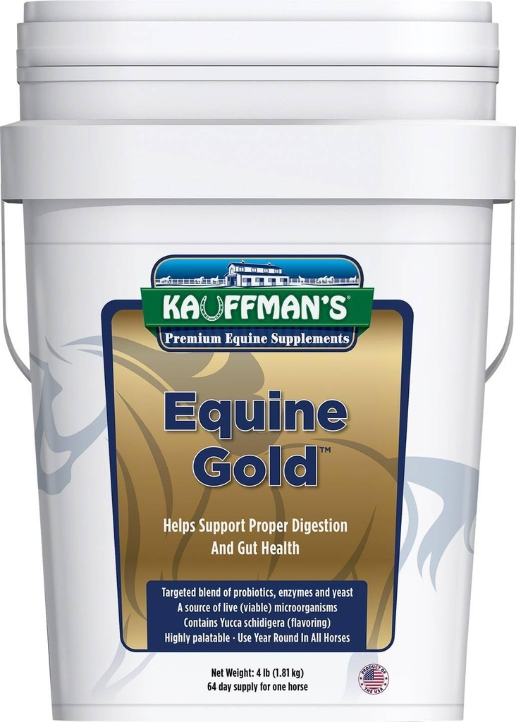 考夫曼动物健康Equine金4磅