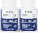 PROSTASOLV 高级Prostatitis CPPS 补编,Vegan Capsules, Quercetin Bromelain, 南瓜种子提取, Lycopene, PioPerine for Pelvic Health(2)