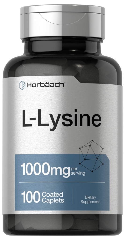 Horbäach L-Lysine 1000mg → 100 加合卡片 → 自由形态饮食补充 → 基本氨基酸 → 蔬菜,非GMO,和Gluten自由公式