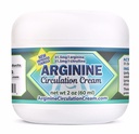 Arginine环流Cream 2 oz - Menthol, L Arginine & L Citrulline Lotion - 支持健康腿和身体血流 - 全家产品