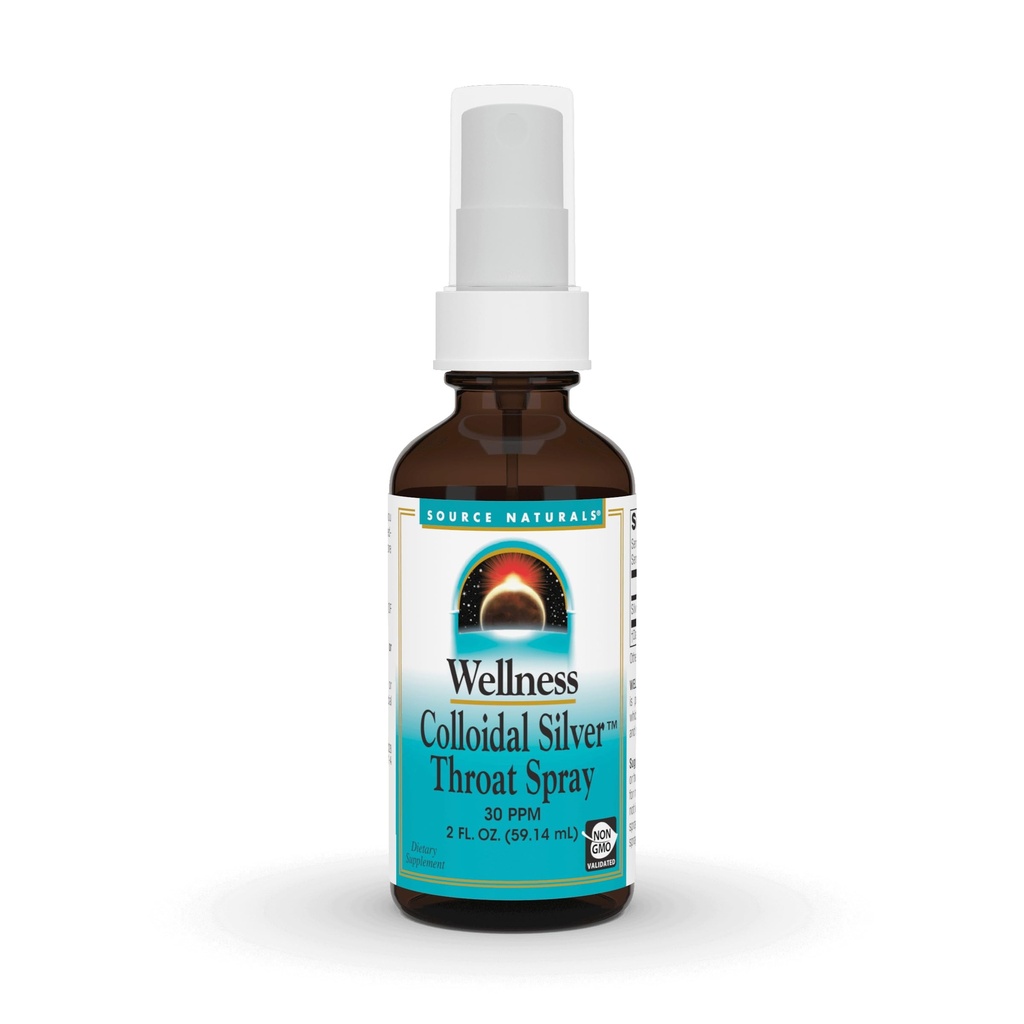 来源:自然井(Naturals Wellness) 连锁银喉喷射-30 PPM - 2 Fluid oz