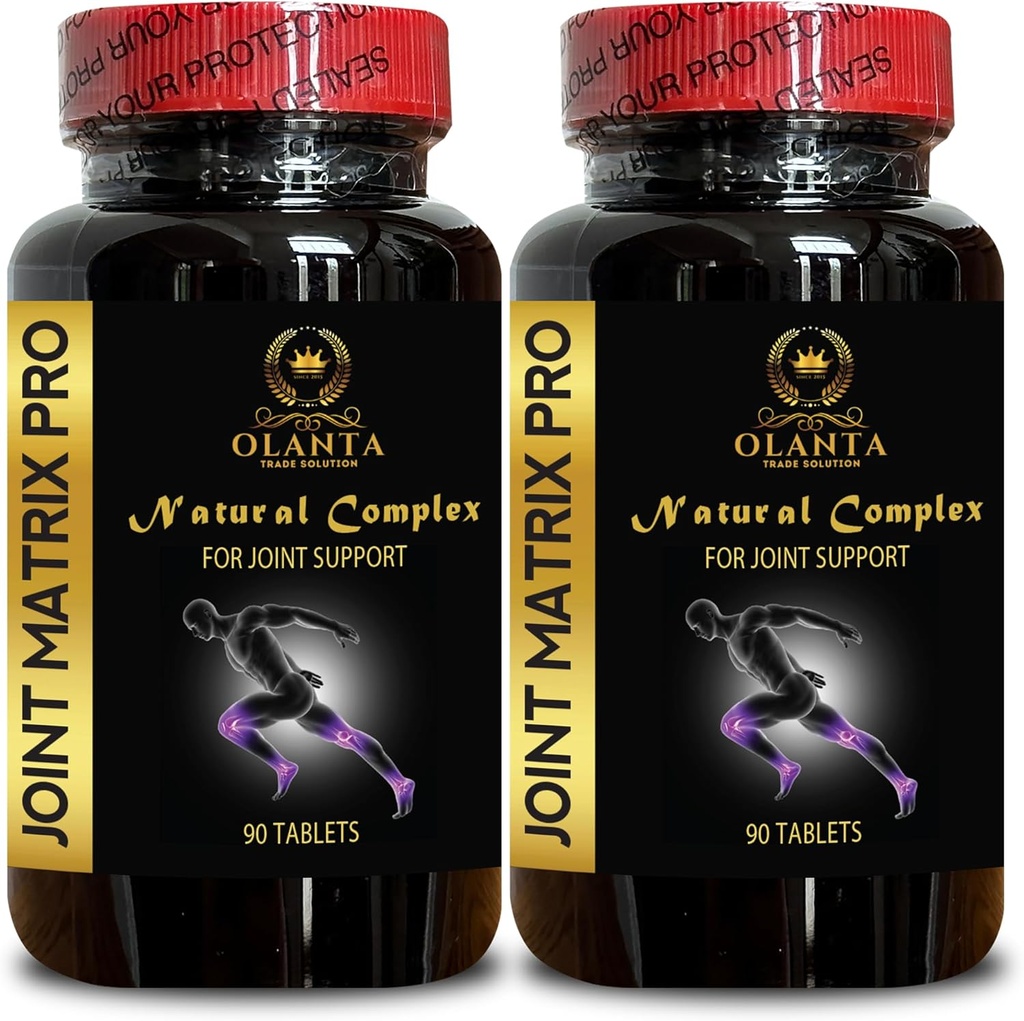 联合矩阵PRO 复合体 -- -- 支持联合、膝盖、男女卡蒂拉、天然Glucosamine Chondroitin和MSM -- -- Hip & Joint -- -- 2瓶