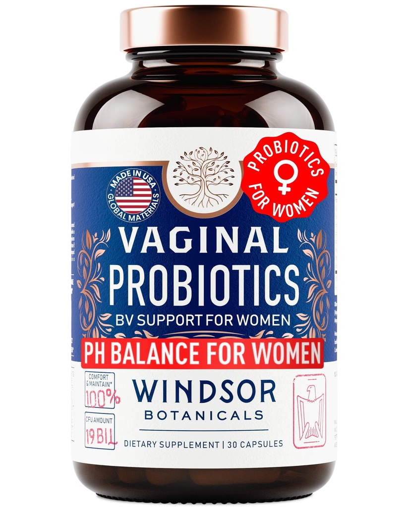 妇女阴道避孕药 -- -- 19Bil CFU,15-Strain Lactobicllus Probiotic for PH平衡、尿道切除术支持、阴道和东方健康 -- -- 妇女阴道避孕药支持补充剂的平衡复合体 -- -- 30 Vegan Caps