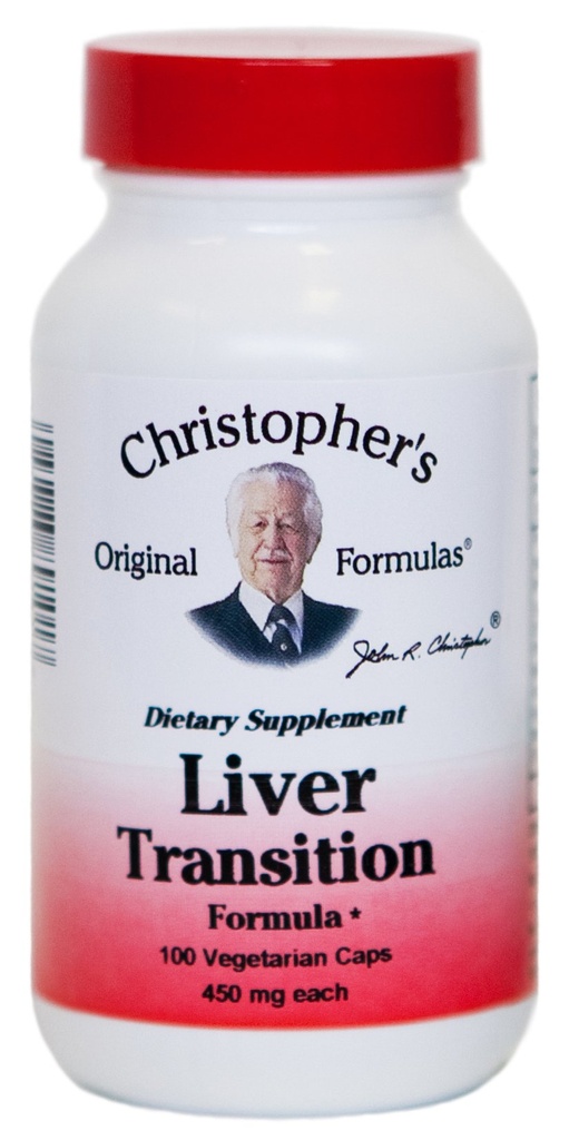 Christopher的原始配方 肝脏过渡配方 – Gentle Herbal Liver Cleanse, 450 mg, 100 蔬菜卡普尔