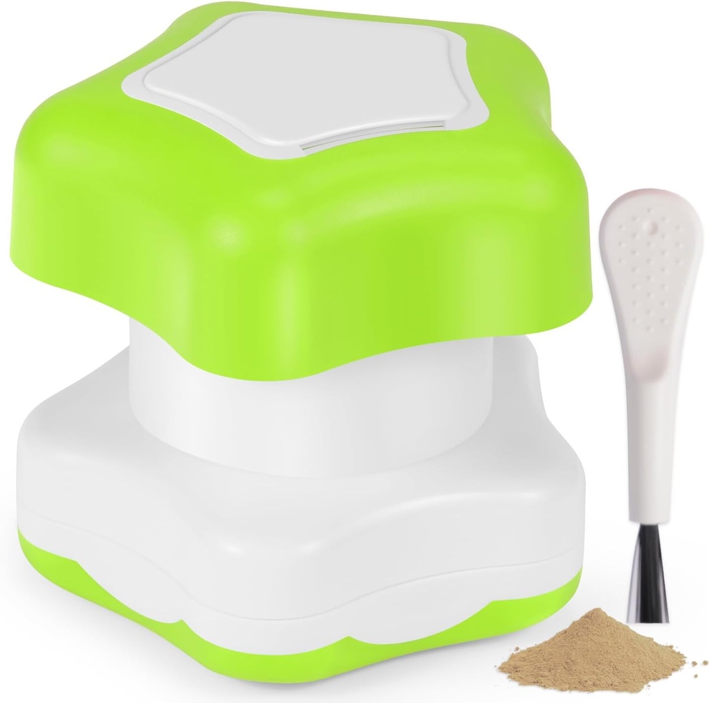 Johnbee Pill Crusher, Pill Grinder Fine Power Extremely Fine. 约翰贝·皮尔粉碎机,皮尔·格林德 Fine 极佳粉末精选. 储存舱。 长者、家庭和宠物的粉碎剂、硅酮边缘、一次性加热多片药剂 -- -- 刷刷(绿色)