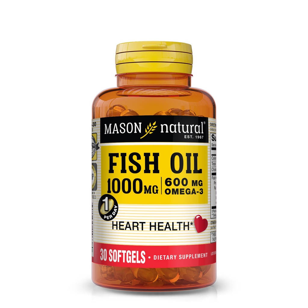 FISH OIL 1000MG SUPER OMEGA-3, 30 肯特软胶