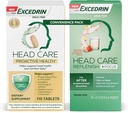 Excedrin Head Care 主动健康饮食补充 - 110 Counter and Head Care Replenish Plus Focus 饮料混合 24 Packets Conference Pack中的110个数和头护理补充 饮料 饮料混合