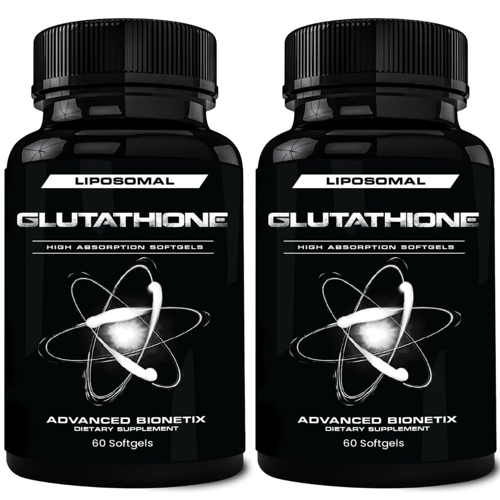 850mg Liposomal Glutathione 补充 120 总 Liposomal 软胶