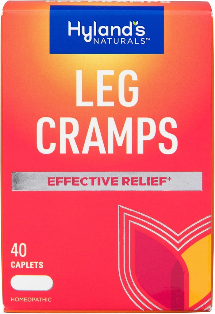 Hyland的腿 Cramps Caplets, Calf的自然救济,腿和脚 Cramp, 40 Caplet伯爵