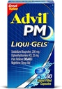 Advil PM Ibuprofen 200 mg Liqui-Gels 80 ea(包4)