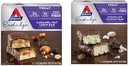 Atkins Endulge Caramel Nut Chew & 巧克力椰子棒, 1g 糖, 5 个数