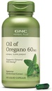 GNC 草药加油 Oregano 60mg 补充品,蔬菜,支持一般福利,100名服务员