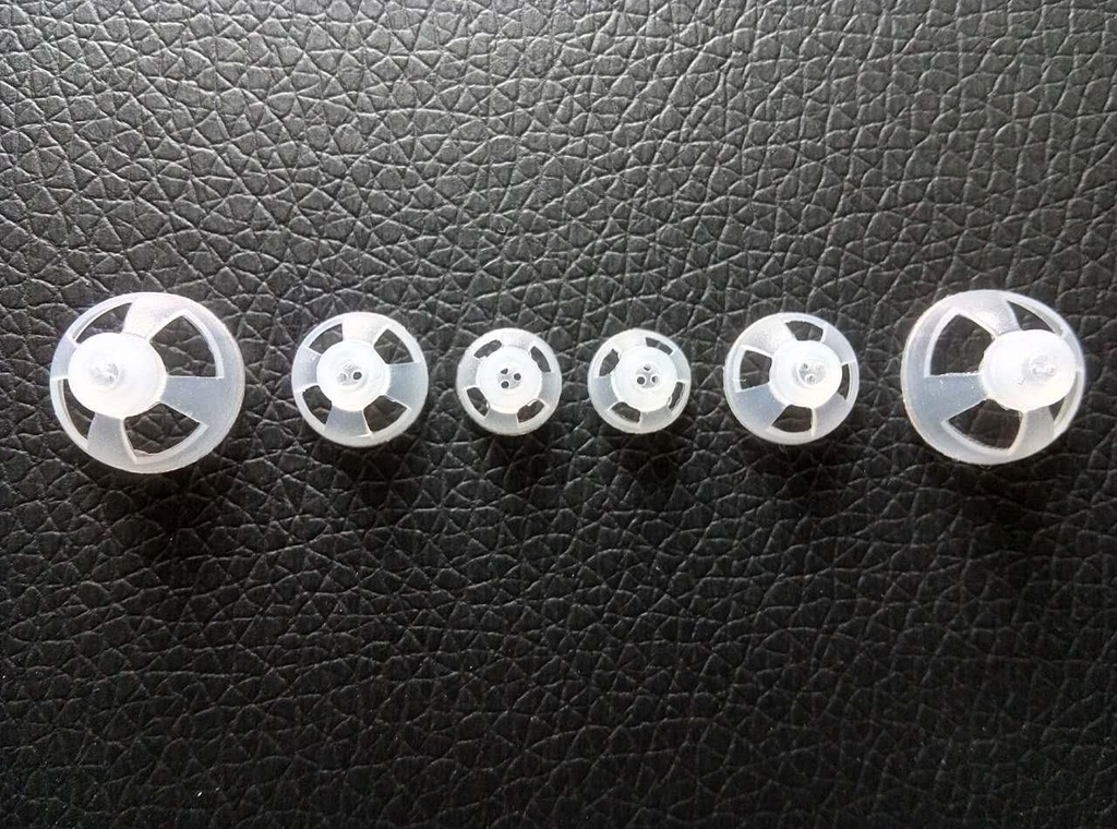 听力助听器 耳片打开穹顶 6mm/9mm/12mm(3对) 舒适的PSAP(个人音效放大器产品) 耳片隐形,适合开放空气(开放适合),但RIC除外