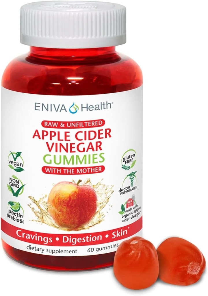 Eniva Health Apple 苹果苹果 维那加果米 果米 维生素 60 Ct USDA 有机 ACV Vegan Gluten Free N-GMO 配以"母亲B9 B12 Beetroot Pomegranate Energy Curb Cravings Detox Cleanse 豁免" 维根·格卢滕自由无GMO 配以"母亲B9 B12 Beetroot Pomegranate Energy Curb Crawings Detox Cleanse" 配以"母亲B9 B12" 配以"维那加" 配以"维那加" 配以"维那加" 配以"维那加"配以"配以"维那加" 配以"维那加" 配以" 配以"维那加" 配以" 配以"维那加"配以"配以" 配以" 配以"维那加" 配以" 配以" 配以" 配以" 