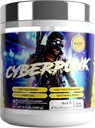 CYBERPUNK Gaming Powder 补充 能源与焦点 诺热带饮料 适应源公式 + 维生素和矿物 → 天然成份 → 40 服务(巴纳纳)