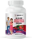 BariatricPal “全天候化学多维素与碳酸钙和铁-混合莓(30天供应)