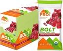 PROBAR - BOLT 有机能源 Chews, Cranberry 石榴酸盐,非GMO,无葡萄糖,USDA认证有机,健康,自然能源,具有维生素B和C的快速燃料胶囊(12个计数)