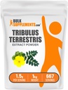 Bulk Assupports.com Tribulus Terrestris 提取粉末-Tribulus Terrestris 补充剂,草药补充剂-Gluten Free,每服1.5克,1公斤(2.2磅)(包1)
