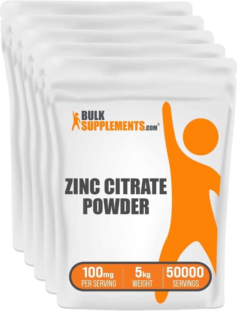 Bulk Assupports.com 锌酸盐-锌酸盐-锌酸盐-锌酸盐-锌酸盐-纯锌酸盐,用于免疫支持-Gluten免费,每服100毫克,5kg(11磅)