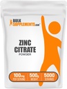 Bulk Assupports.com 锌酸盐粉 - 锌酸盐补充品,矿物补充品,用于免疫支持 - Gluten Free, 100 mg per service, 500g (1.1 lbs) (Pack of 1)