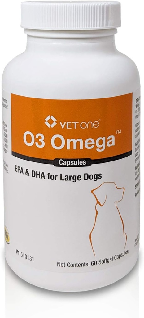 "大狗"的VetOne 03 Omega Soft Gel 60 Counter Caps