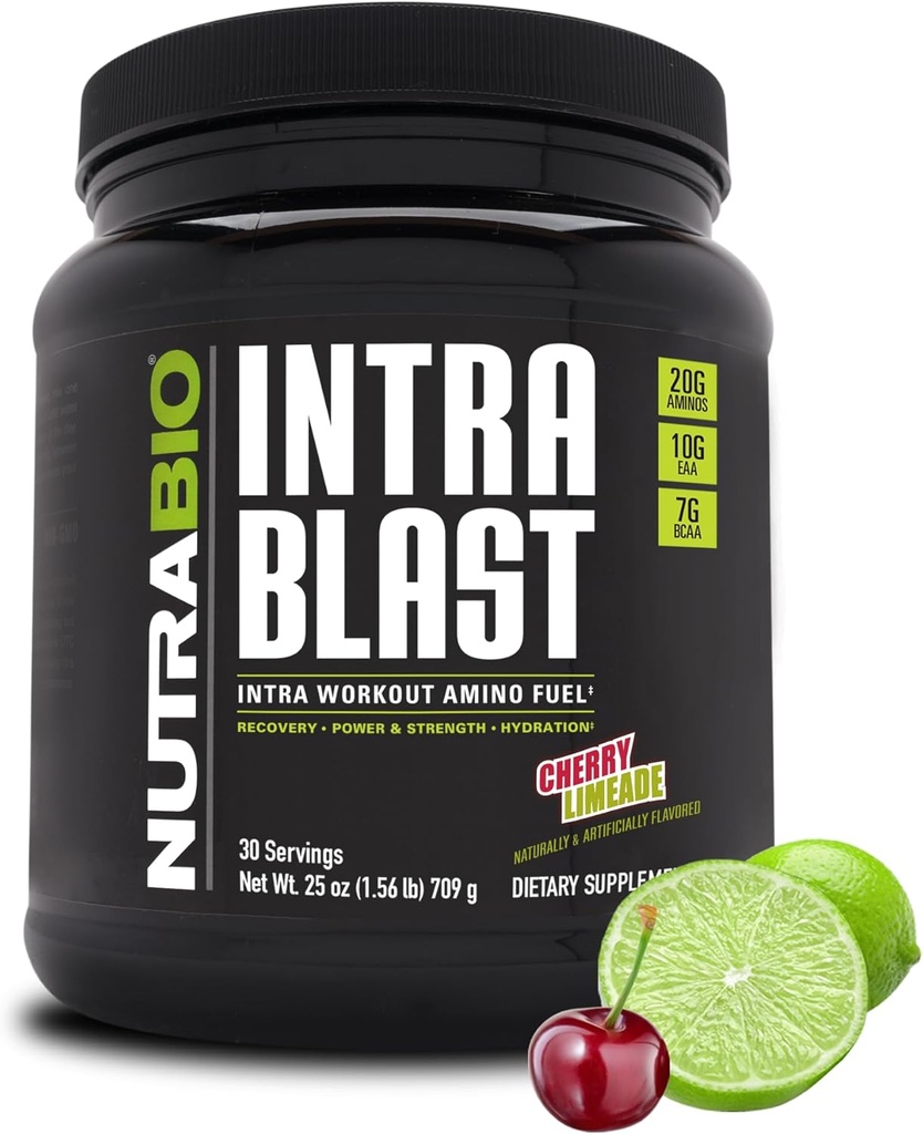 核生素 内爆 Bcaa 氨基酸补充剂 电解液和水分混合剂 内燃机 预加工和肌肉恢复 20g Eaa 氨基酸 粉末 5g Glutamine-Cherry Limeade, 30 service