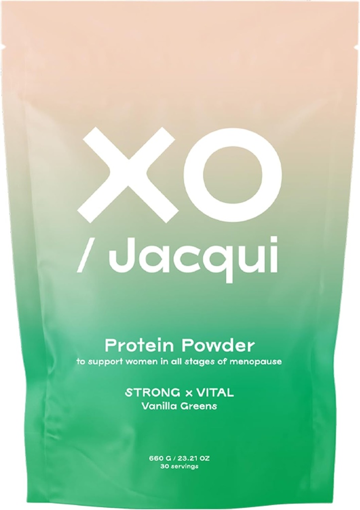 女性香草绿素的有机蛋白粉(Vegan Protein Powder for Women Vanilla Greens ) – 由科学-包装和营养成分制成的美味蛋白粉(Vegan Protein Powder) – 支持所有生活阶段女性的有机蛋白粉