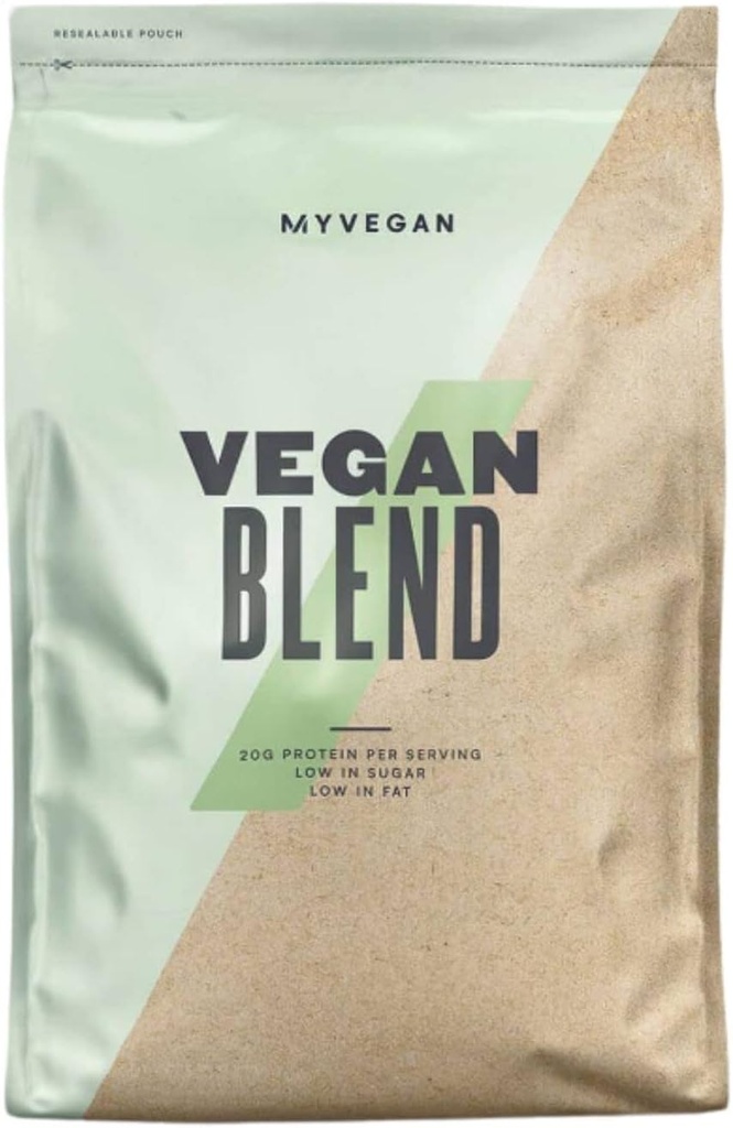 我的蛋白质® - Vegan Blend Powder - 天然植物基 Pea & Rice 蛋白质ow - Gluten & Sugar Free, Fitness 营养 - recover w/Amino Acids - Tiramisu, 2.2 Lb (22位服务生)