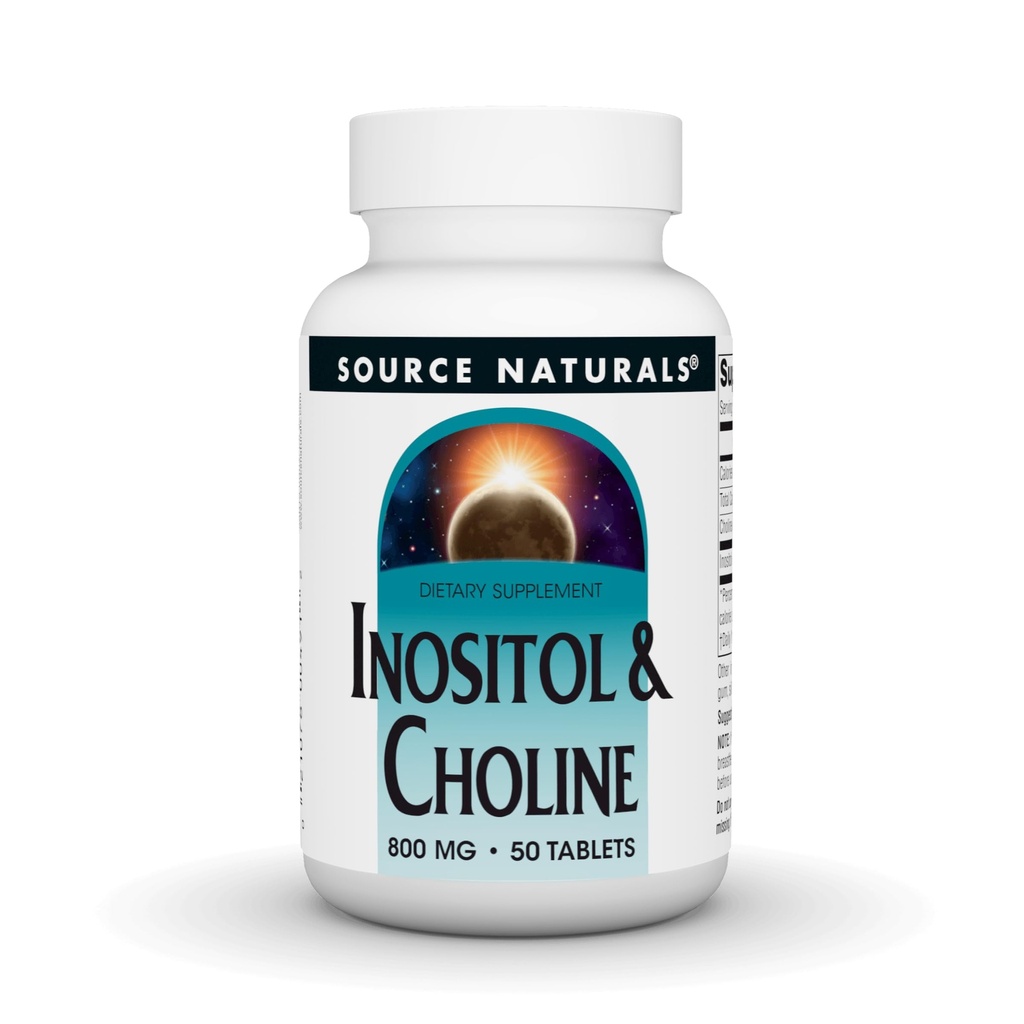 来源:Inositol和Choline 800毫克支持健康神经功能-50片
