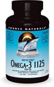 来源 北极自然 Pure Omega-3 鱼类油 1125mg 超强概率 最大强度 EPA + 心脏、联合、大脑和免疫健康DHA - 30 Softgels