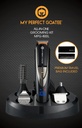 我的完美Goatee 13-in-1 Mens Grooming Kit - LED 显示带旅行袋的胡子Trimming Kit,充电立体, & More - 防水,无冕电Trimer for Nose, Body, & More - 理想礼物集
