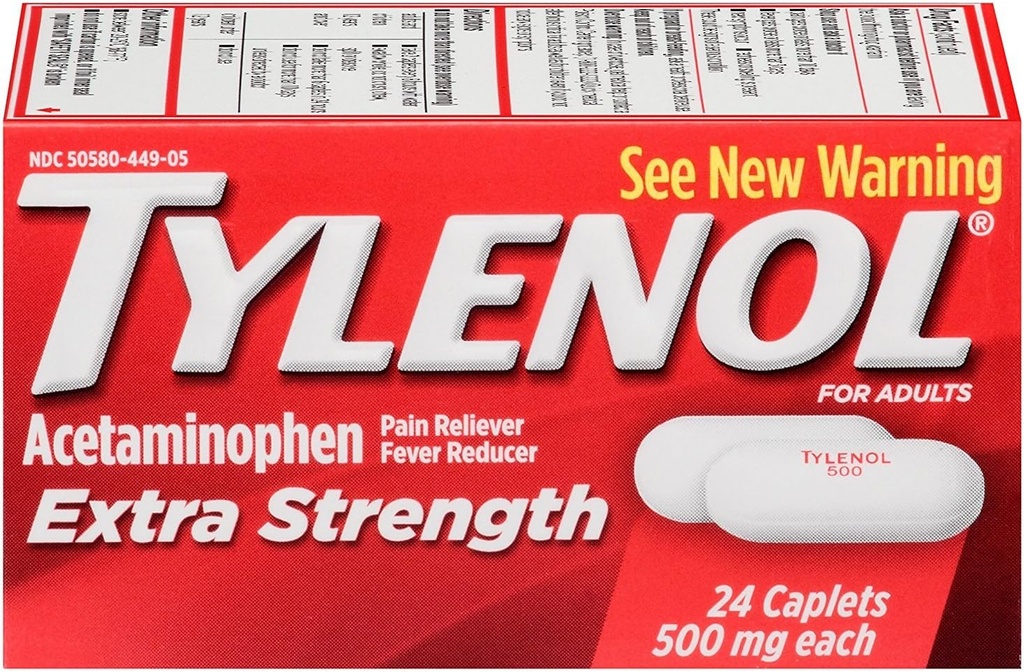TYLENOL 超强乙酰氨基苯 500毫克