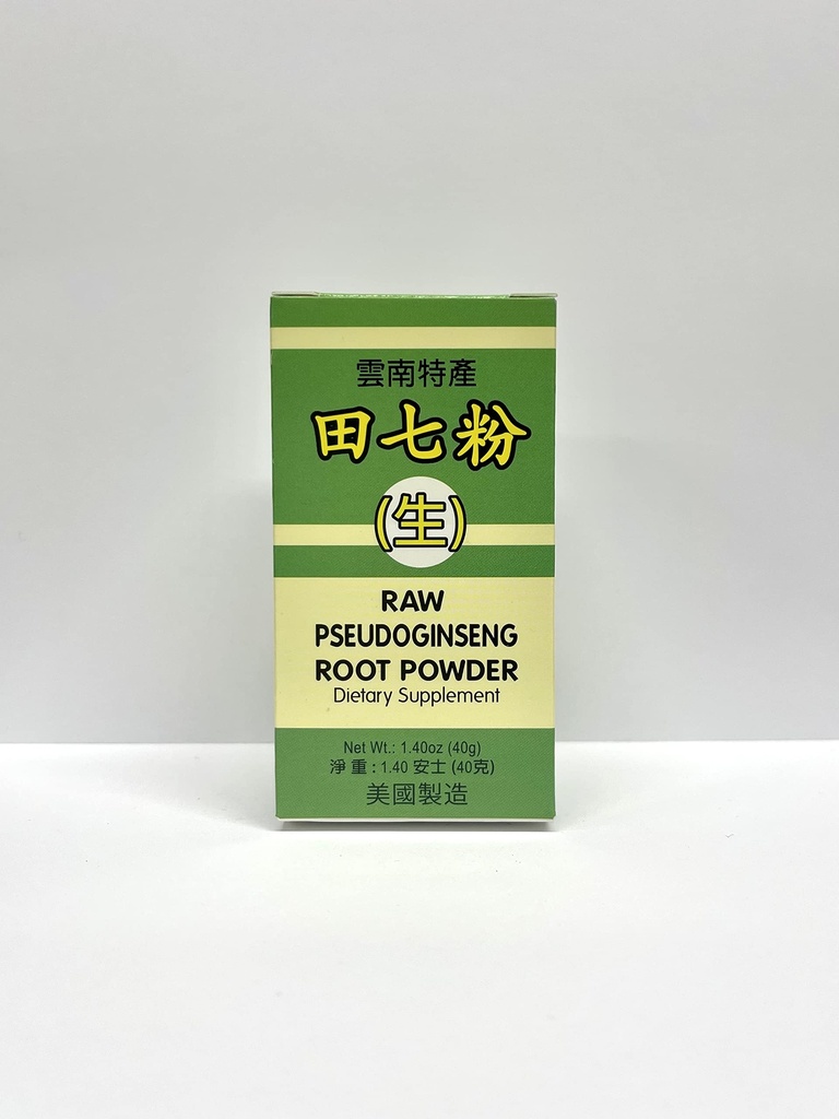 Raw Pseudoginseng 根粉草药补充剂 有助于促进健康心血管系统 美国制造