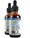 Uricel - 高级Uric酸支持 & Cleanse 补充 - 液体交付更好的吸收 - Tart Cherry, Chanca Piedra, Celery种子, Turmeric & More!