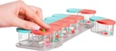 Sagely Smart XL Weekly Pill Organizationer AM/PM - 带有提醒提醒App(足够适合鱼油、鳕鱼肝油、维生素D补充剂和维生素)的药品存储组织者(Mint/Coral)