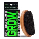 Grow Boar Bristle Beard Brush & 360 Wave Brush for Men – Beard and Mustache Growth Brush – Beard Brush for Men & Follicle 刺激器 – Exfoliate, Detangle & Boost 环球 – 美国制造