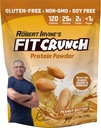 FITCRUNCH Tri-Blend Whey蛋白,Keto友好,低卡路里,高蛋白,Gluten Free,Soy Free (18名服务员,花生酱)