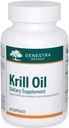 Genestra Brands Krill Oil → Omega-3 脂肪酸、磷脂酸和Astaxanthin → 60 Capsules的混合物