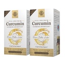 Solgar Full Spectrum Crucumin - 60 Licaps, 包2 - 高级吸收 - 大脑,联合和免疫健康 - 非GMO, Vegan, Gluten Free, 奶制品免费 - 120 总服务